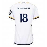 Real Madrid Aurelien Tchouameni #18 Heimtrikot Frauen 2023-24 Kurzarm